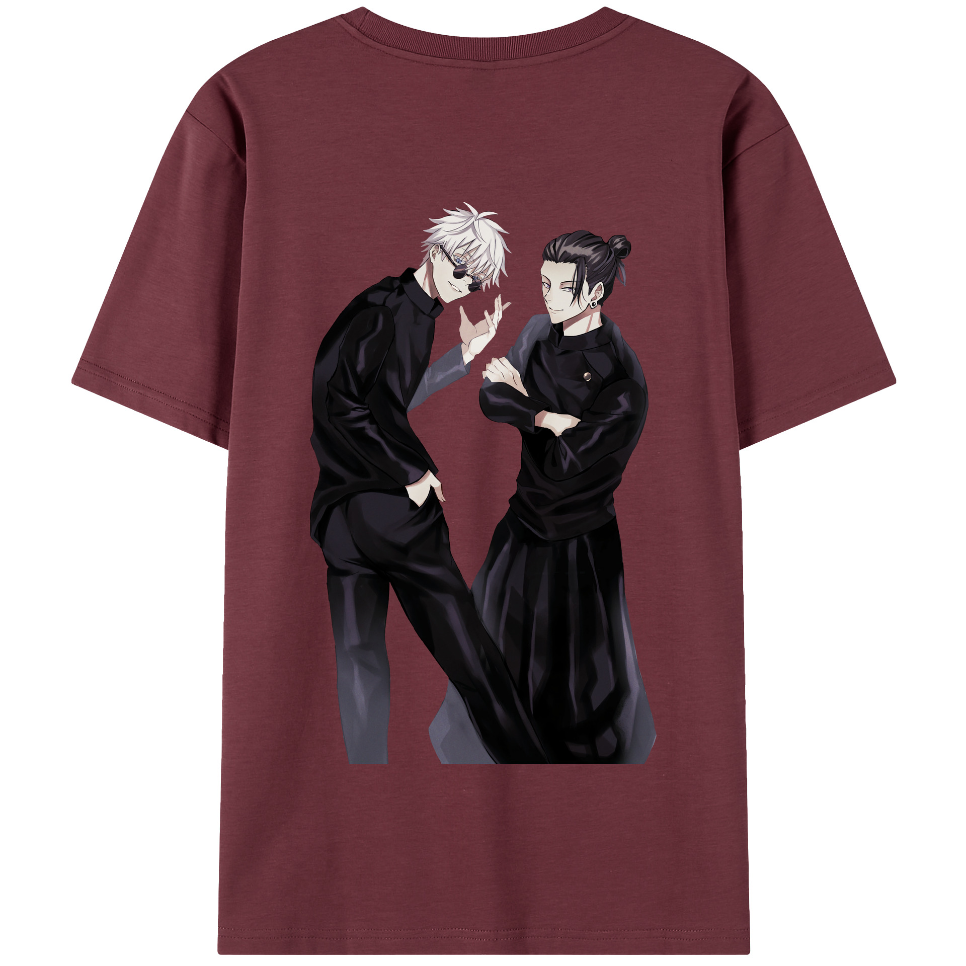 （画像用） 呪術廻戦 Jujutsu Kaisen 綿100％半袖Tシャツ（背面プリント）
